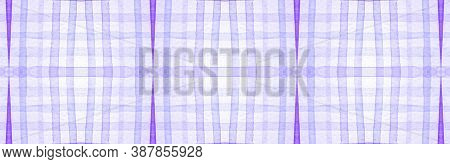 White Flannel Checks. Watercolour Square Texture. Classic Textured Wallpaper. Seamless Flannel Check