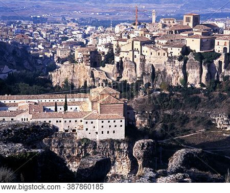 Overview Of The City With The Parador (former Convent Of San Pablo) In The Foreground And The Hoz De