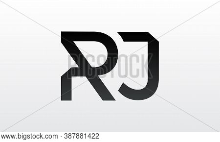 Initial Rj Letter Logo With Creative Modern Business Typography Vector Template. Creative Letter Rj