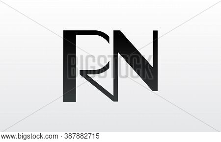 Initial Rn Letter Logo With Creative Modern Business Typography Vector Template. Creative Letter Rn 