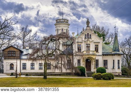 Oblegorek, Poland, March 2019 Henryk Sienkiewiczs Mansion National Museum. Henryk Sienkiewicz Was Po