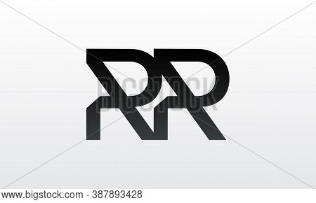 Initial Rr Letter Logo With Creative Modern Business Typography Vector Template. Creative Letter Rr