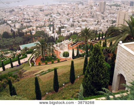Stadt Haifa in israel
