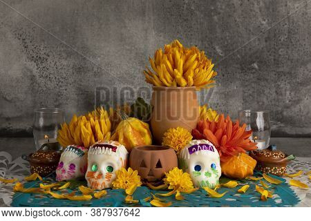 Sugar Skulls Used For 