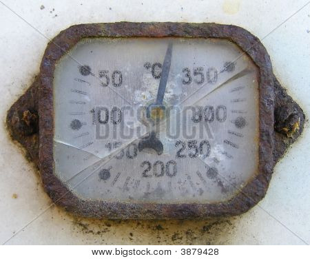 Old Rusty Gauge