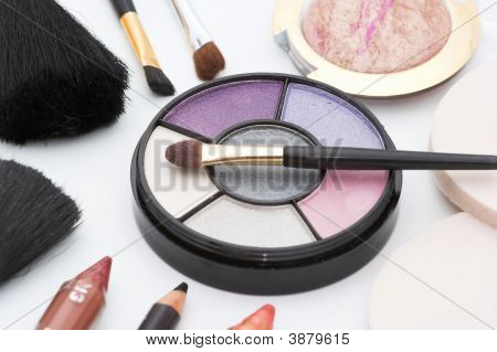 Kleurrijke make-up