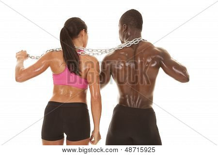 Fitness coppia posteriore catena