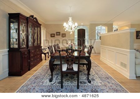 Dining Room With Buffet
