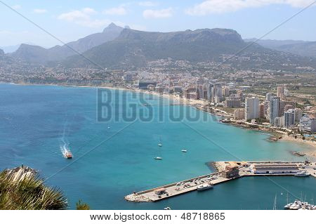 View Over Calp (spain)