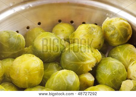 กะหล่ำบนถาดนึ่ง