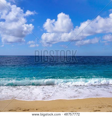 Calabria, Beach Of Tropea City,