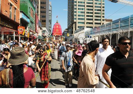 Hare Krishna Parade in Toronto.