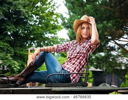 Sexet Cowgirl.