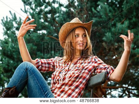 Sexet Cowgirl.