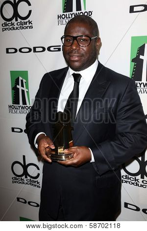 Steve McQueen at the 17th Annual Hollywood Film Awards Arrivals, Beverly Hilton Hotel, Beverly Hills, CA 10-21-13
