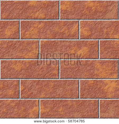 Abstract seamless brick wall texture