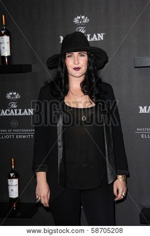 Morgan Kibby at the Macallan Masters of Photography Featuring Elliott Erwitt, Leica Gallery, Los Angeles, CA 10-24-13
