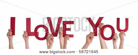 Hands Holding I Love You