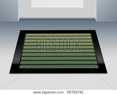 Doormat Green