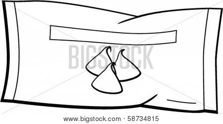 chocolate chips bag