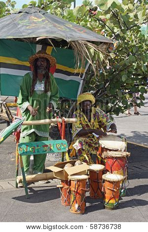Caribbean Musician, Roseau, Dominica