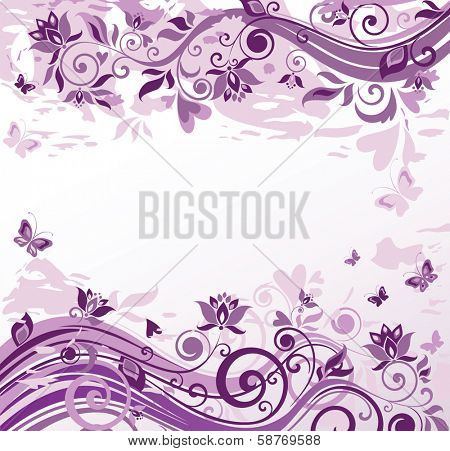 Vintage violet background
