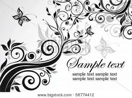 Floral template