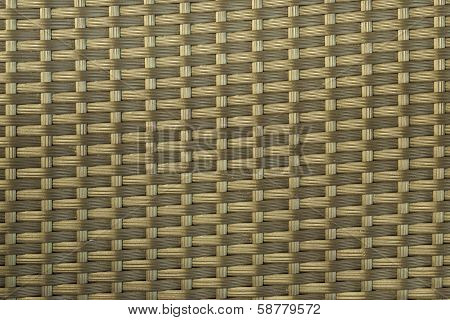 woven rattan with natural patterns