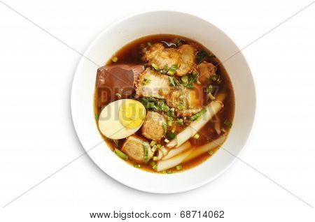 Paste Of Rice Flour With Pork