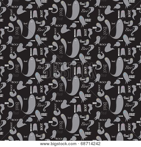Halloween Ghost Background