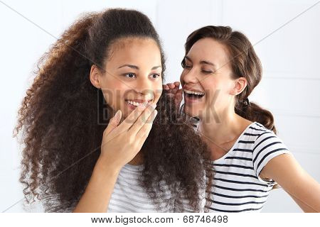 Happy women.