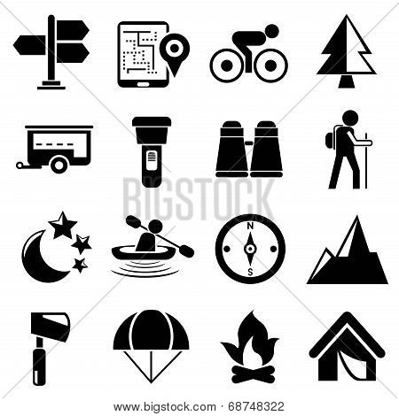 camping icons