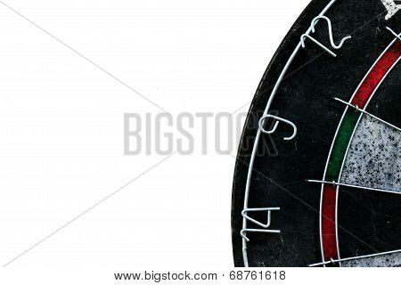 Darts on a white background