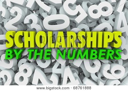 Scholarship by Numbers School College University Financial Aid Chances Odds
