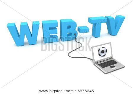 노트북 웹 Tv를 유선
