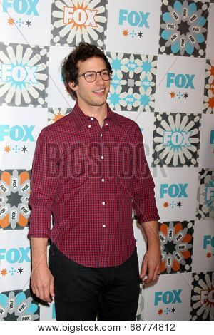LOS ANGELES - JUL 20:  Andy Samberg at the FOX TCA July 2014 Party at the Soho House on July 20, 2014 in West Hollywood, CA