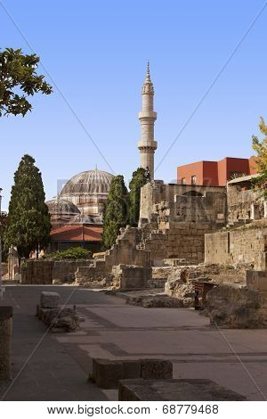Rhodes Landmark Suleiman Mosque