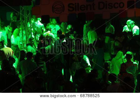 Silent disco on Exit Festival