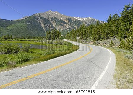 Rocky Mountain scene