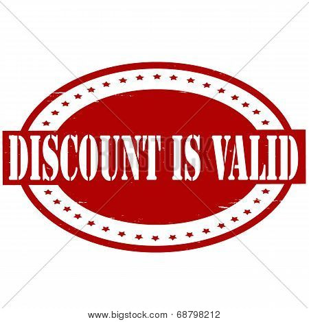 Discount Is Valid
