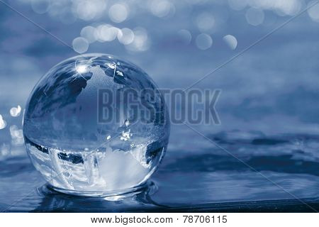 glass globe