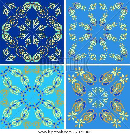 Piastrella In Oriental Stile.eps