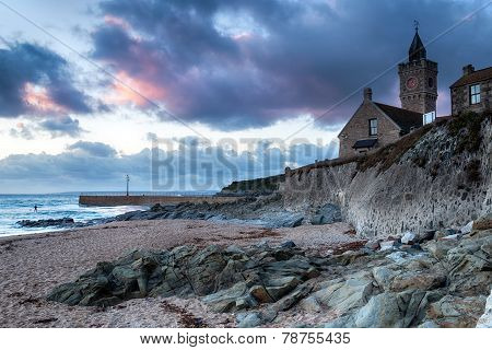 Sunset At Porthleven