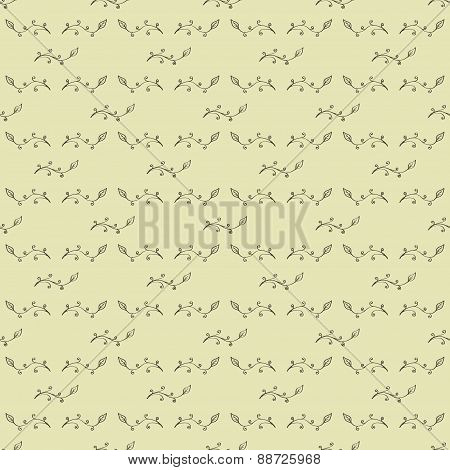Hand Drawn Floral Seamless Pattern