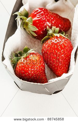 fresh strawberries