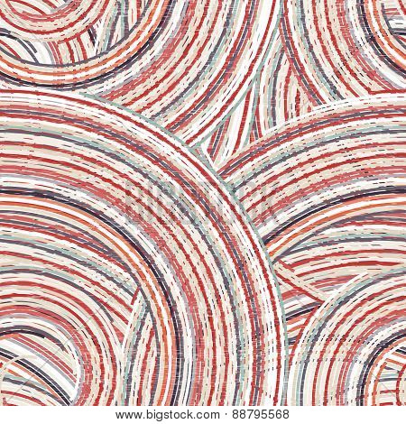 Abstract Striped Seamless Pattern