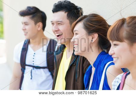 Cheerful Young People