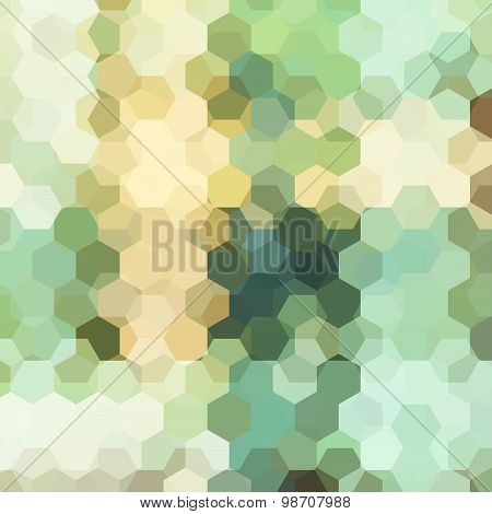 abstract background consisting of hexagons, vector illustration