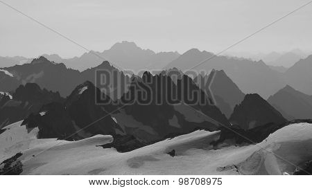 Great View From The Top Of Mt Titlis
