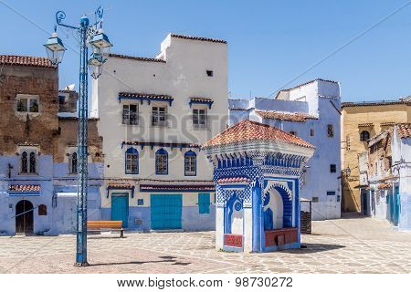 Square In Chefchaouen